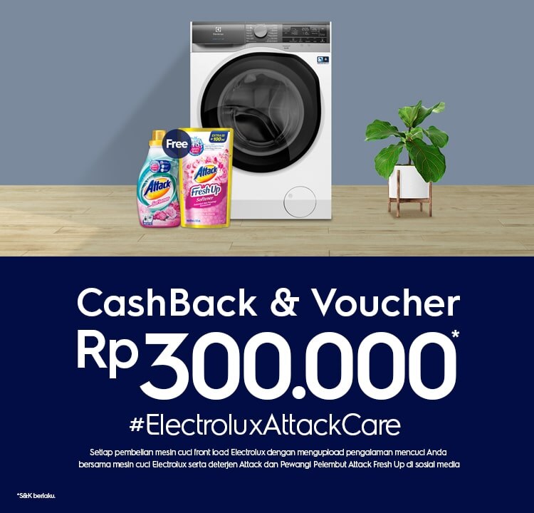 Electrolux Attack Care |Cashback & Voucher