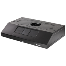 90cm slimline hood - black