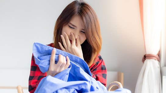 Cigarette smoke that sticks into clothing is hazardous for health