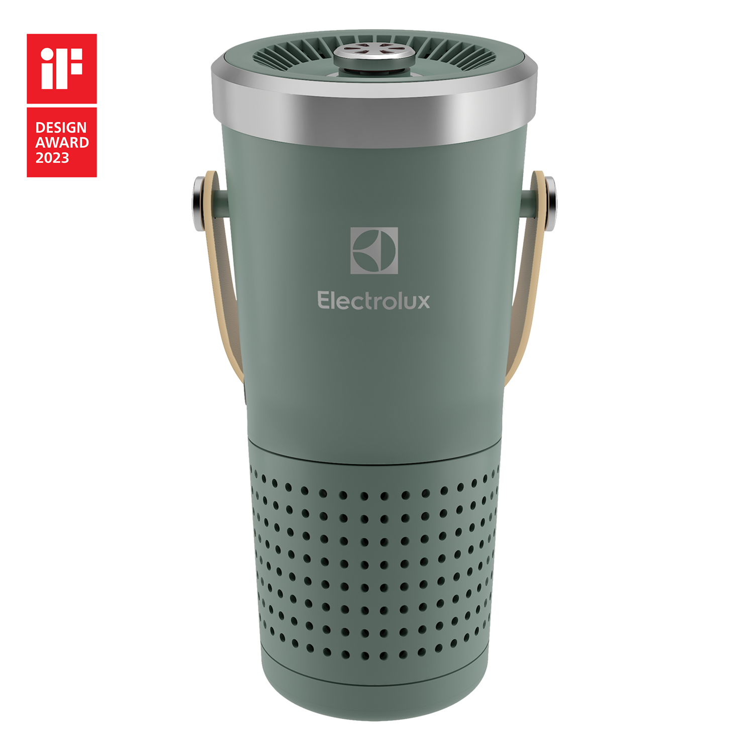 Air purifier mini portabel UltimateHome 300 dengan filter 4 tahap