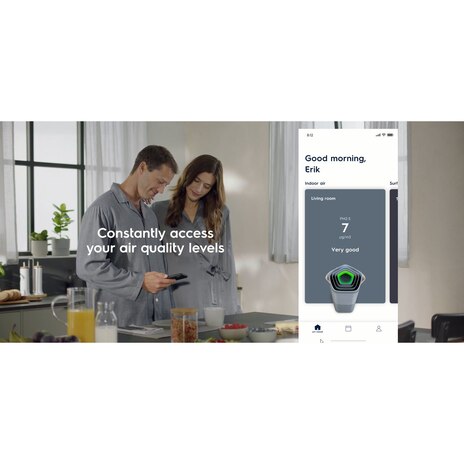 Air purifier Pure A9 dengan filter 5 tahap untuk cakupan ruangan 60m²