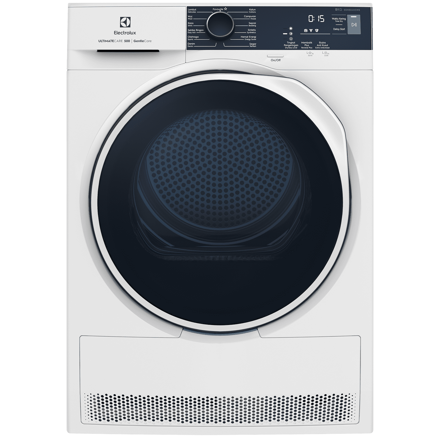 Electrolux Heat pump dryer UltimateCare 500 8kg - EDH804H5WB