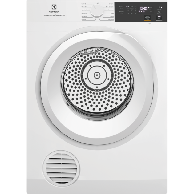 8kg UltimateCare 300 venting dryer - EDV804H3WC | Electrolux Indonesia