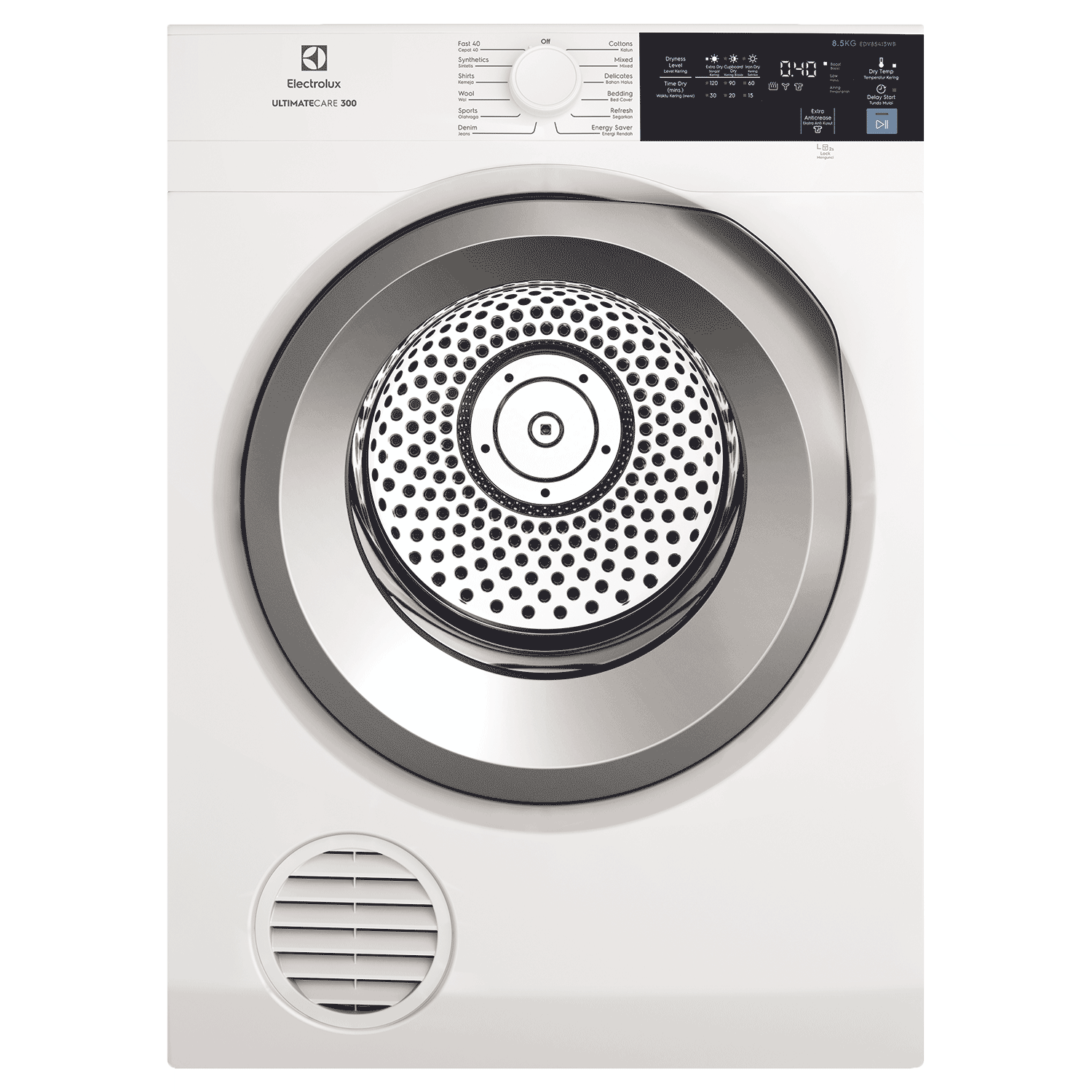 Venting dryer UltimateCare 300 8.5kg