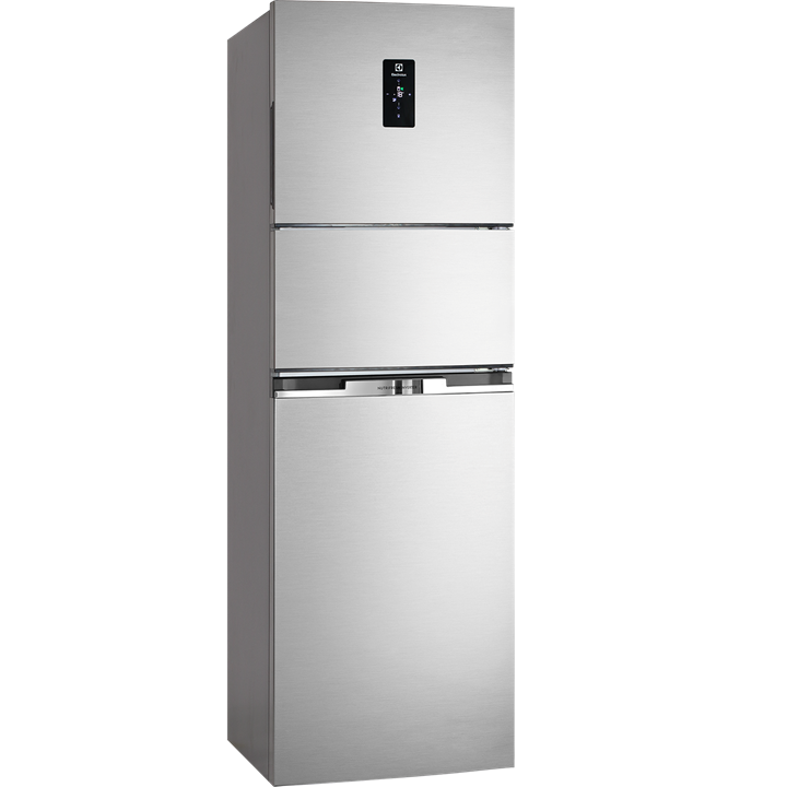 Lemari Es 3 Pintu Inverter NutriFresh 336L Perak Arktik Lemari Es 3 Pintu Inverter NutriFresh 336L Perak Arktik