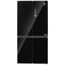 Kulkas 4 pintu UltimateTaste 900 622L - Hitam mengkilap