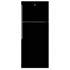 Kulkas 2 pintu freezer atas UltimateTaste 500 431L - Hitam mengkilap