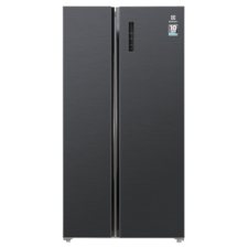 Kulkas side by side UltimateTaste 700 528L - Abu-abu matte