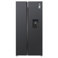 Kulkas side by side UltimateTaste 700 528L - Abu-abu matte