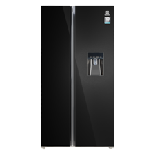 Kulkas side by side UltimateTaste 700 619L - Hitam mengkilap