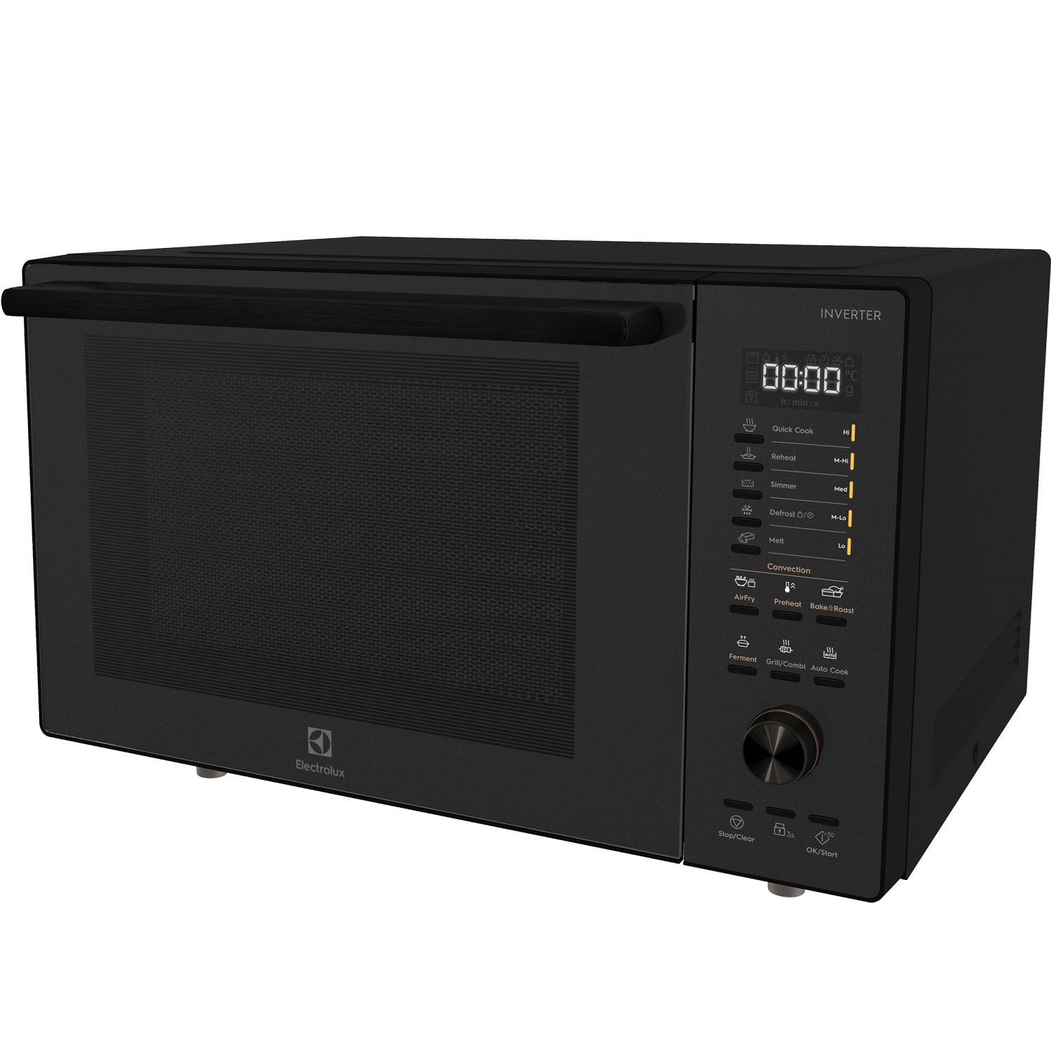 30L microwave oven with AirFry & convection EMC30D22BM Electrolux