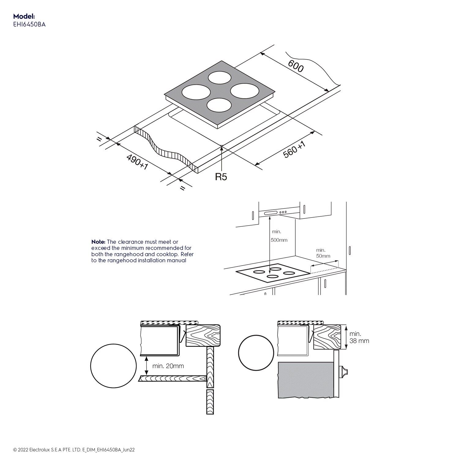 electrolux ehi6450ba