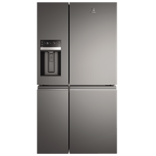 Kulkas 4 pintu UltimateTaste 900 609L - Abu-abu mengkilap