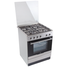 Free Standing Kompor Gas 60cm dengan 4 Tungku dan Oven 