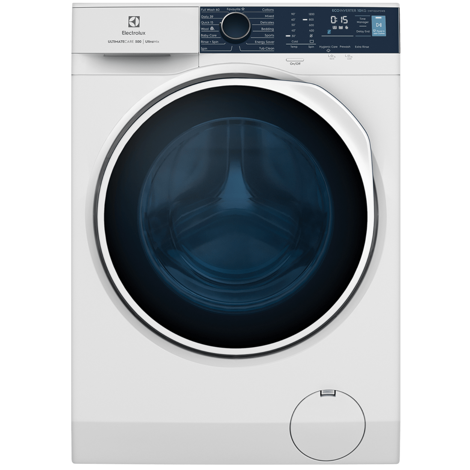 10kg UltimateCare 500 front load washing machine
