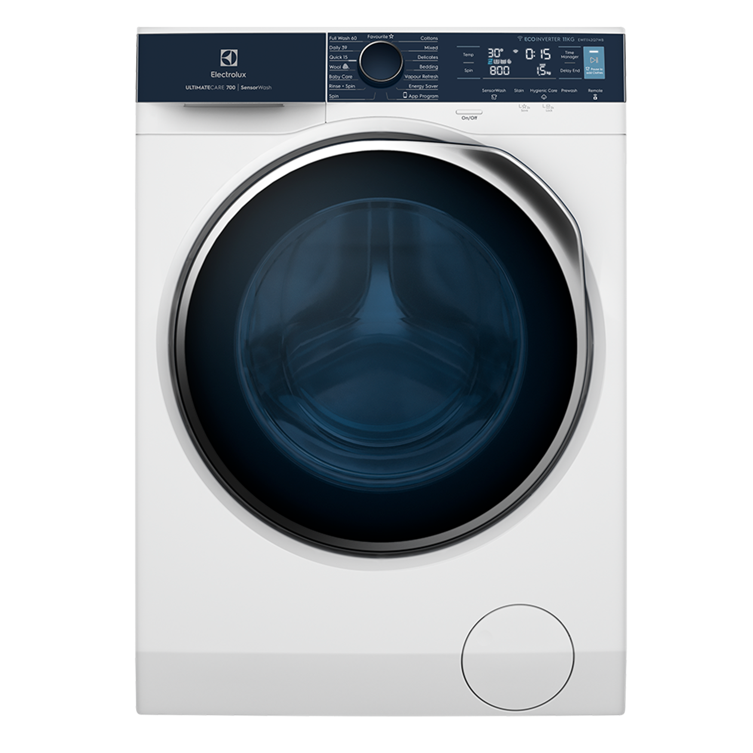 Mesin cuci UltimateCare 700 11kg EWF1142Q7WB | Electrolux Indonesia