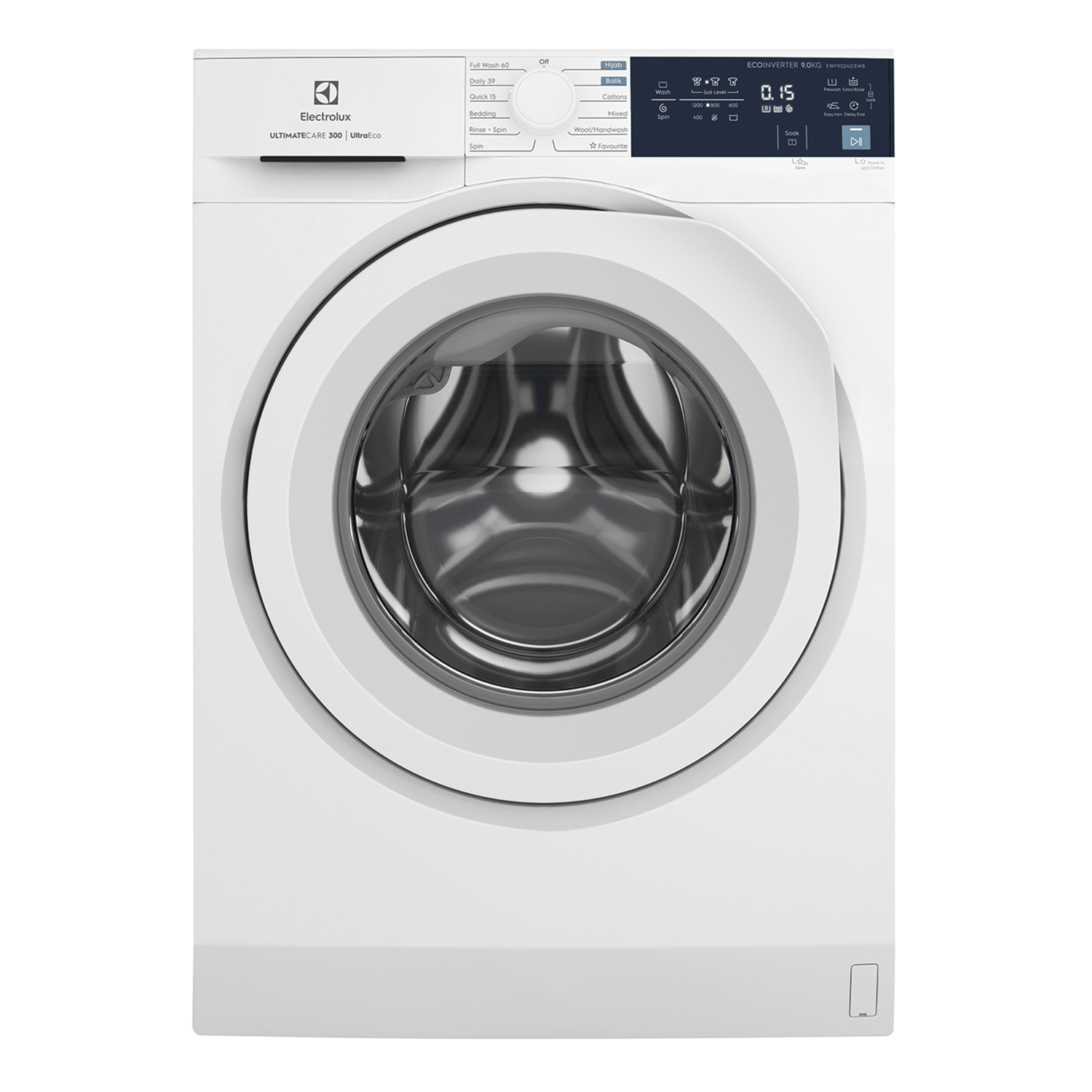 Mesin cuci front loading UltimateCare 300 9kg 1200 rpm - EWF9024D3WB