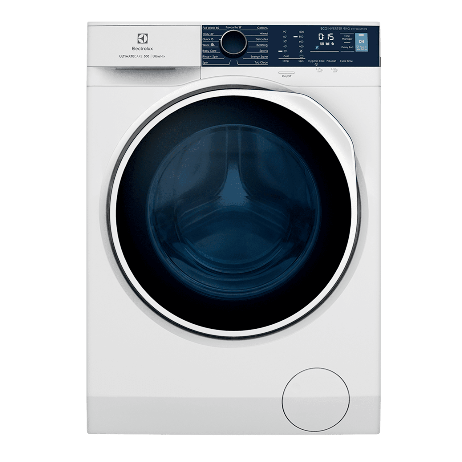 9kg 1200 rpm front load washing machine EWF9024P5WB Electrolux Indonesia
