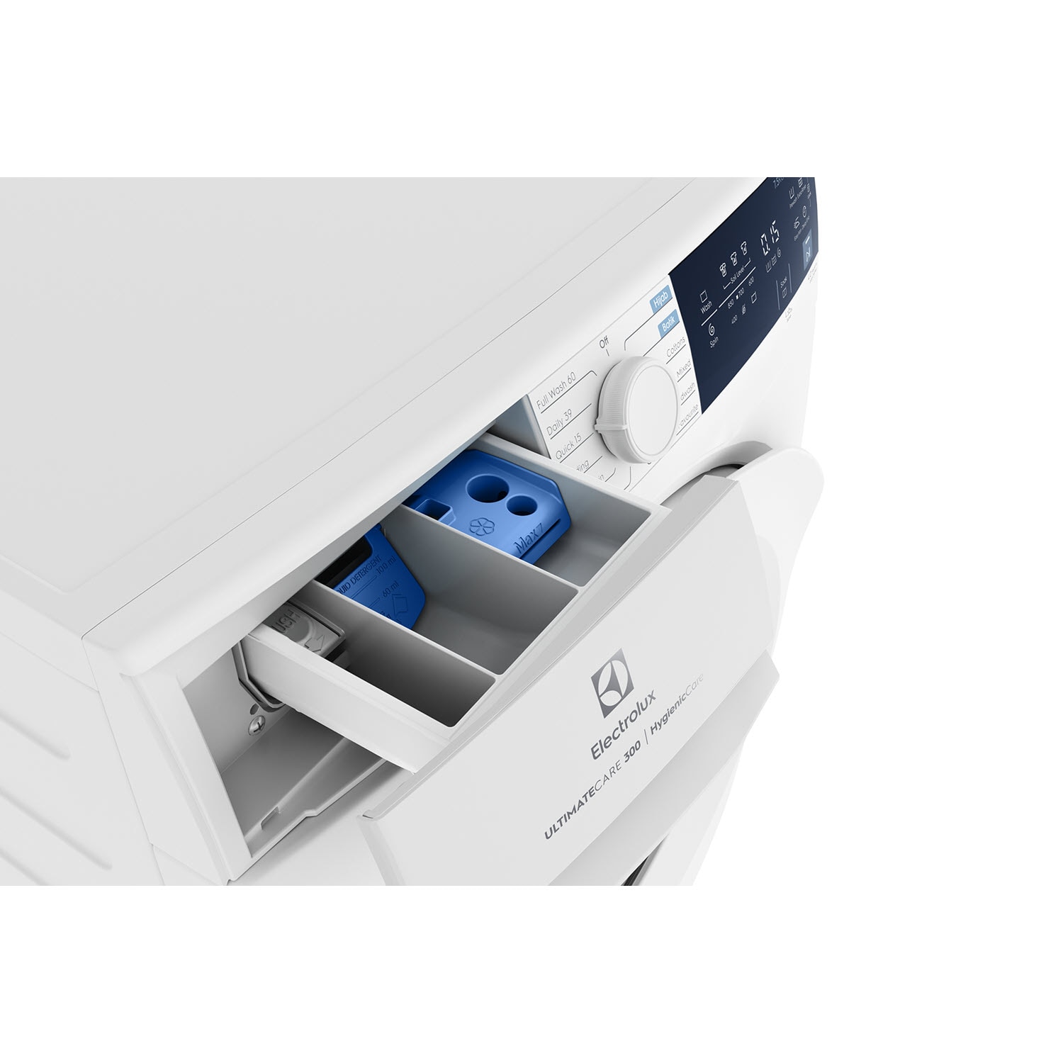 7.5kg 850 rpm front load washing machine EWF7554E3WB Electrolux