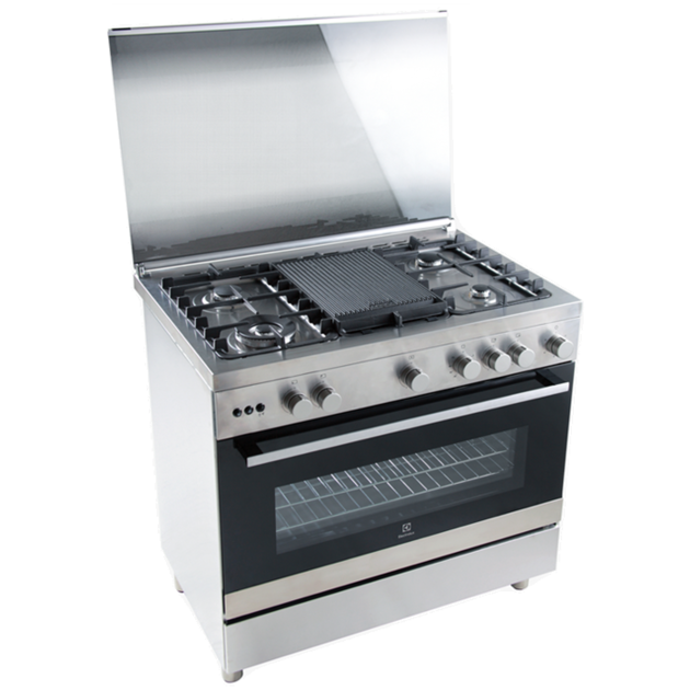 90cm gas oven free standing gas cooker - EKG9688X | Electrolux