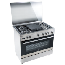 90cm UltimateTaste 700 freestanding cooker with gas hob and 130L gas oven
