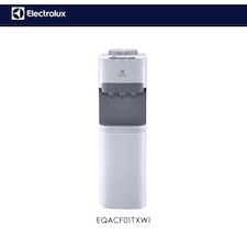 Dispenser Air Galon Atas Putih dengan Kabinet