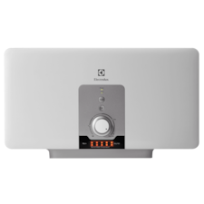 Layanan pembersihan dan perawatan di rumah water heater dengan tangki