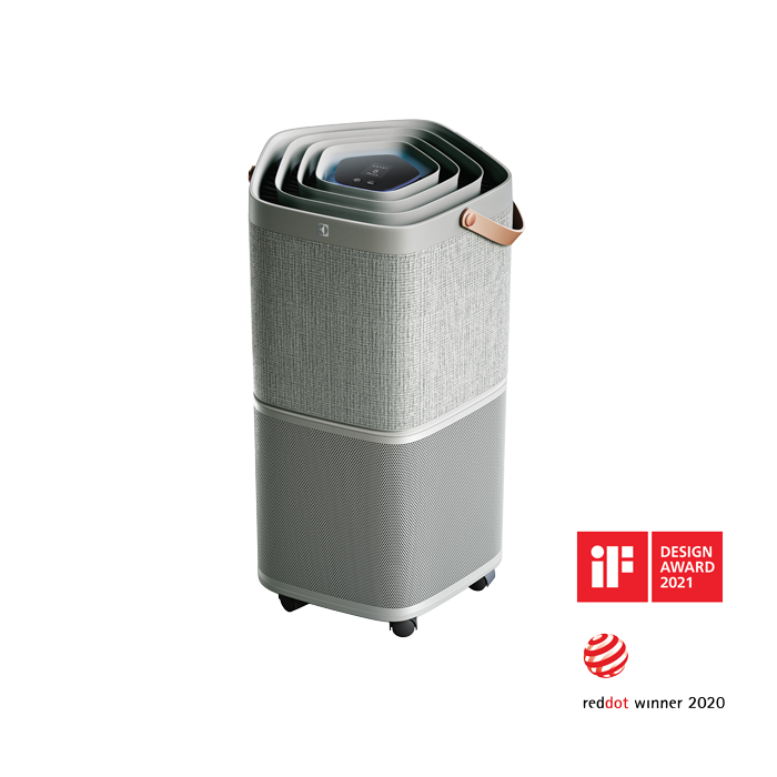 Pure A9 air purifier with 5 stage filter for 60m² room coverage