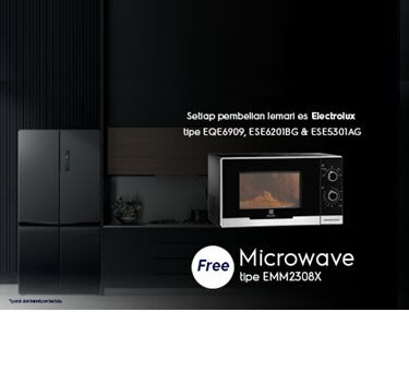 October promotion side by side dan quattro Electrolux 