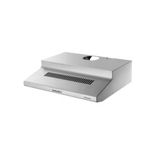 60cm stainless steel slimline hood