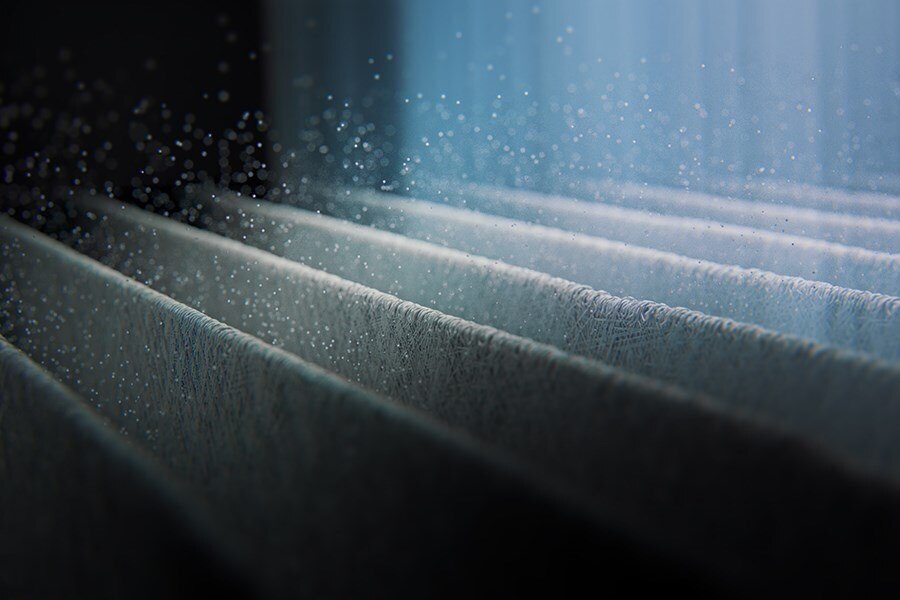 Dust filter for healthier air