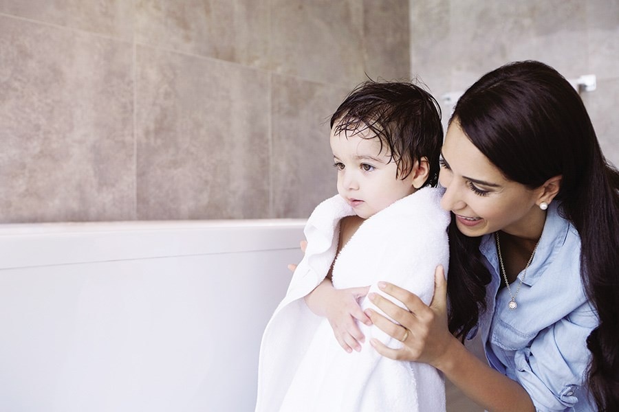 Shower with peace of mind