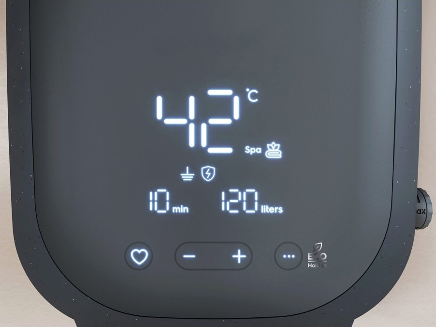 Control your shower at a touch