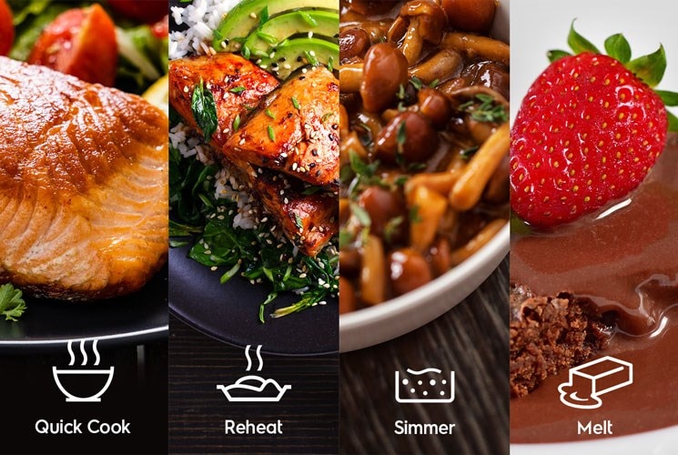 Easy menu at your fingertips