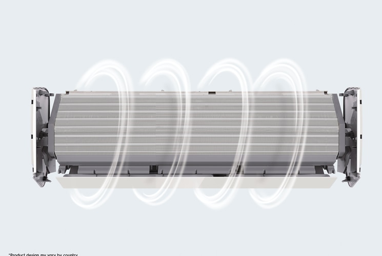 Fan dries when switched off