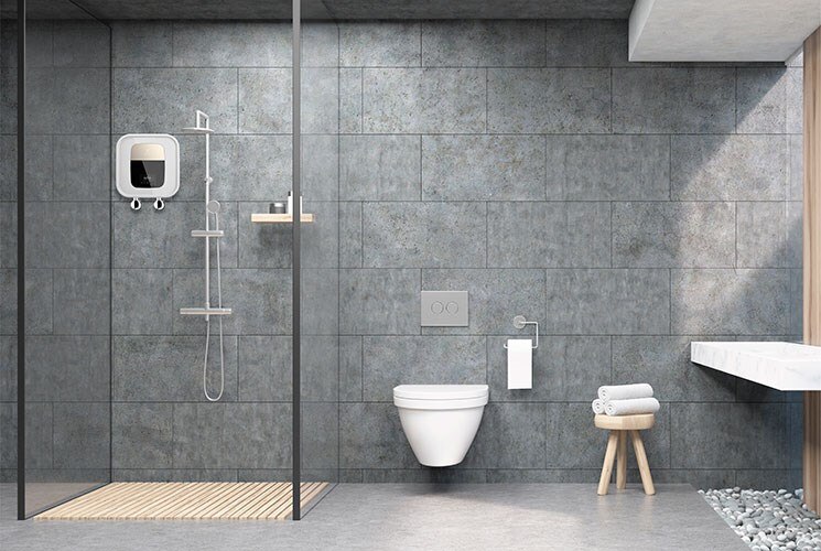 Pelengkap yang elegan untuk kamar mandi anda