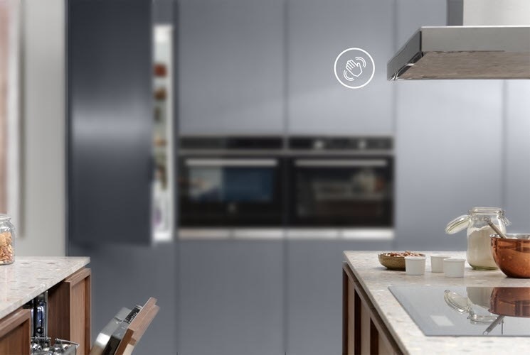 Kontrol dengan gerakan tangan