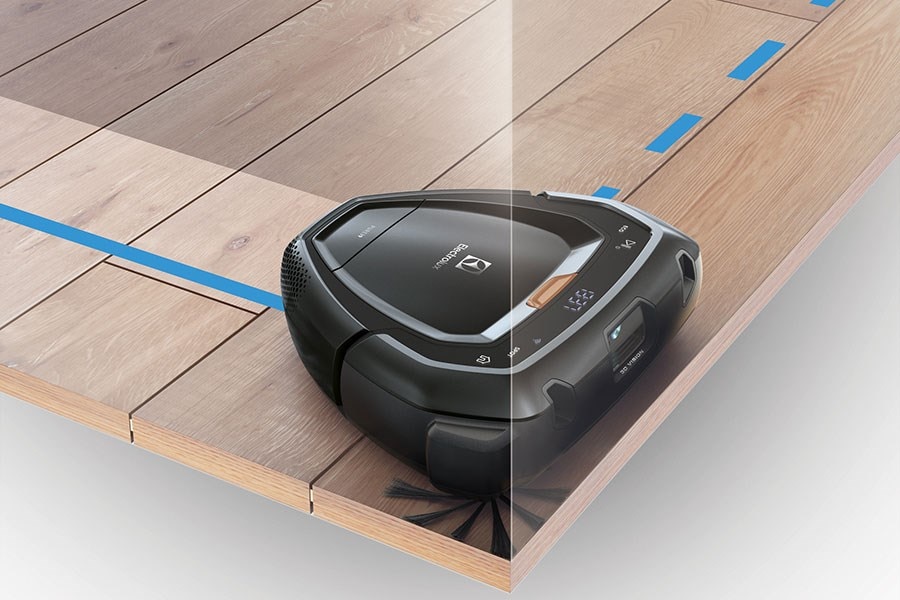 Sikat pembersih dengan pinggir presisi