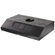 90cm slimline hood - black