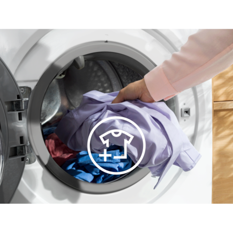 Pause wash, add clothes